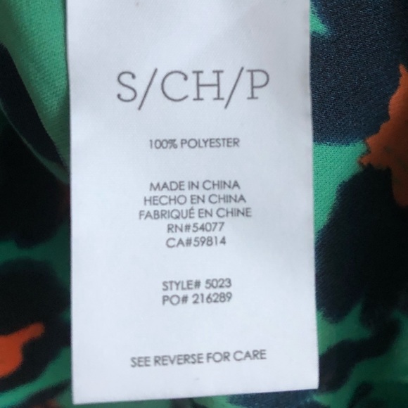 CAbi Rita Leopard Print Blouse Size Small - Picture 4 of 7